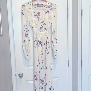 Vintage Reformation maxi wrap dress size 6